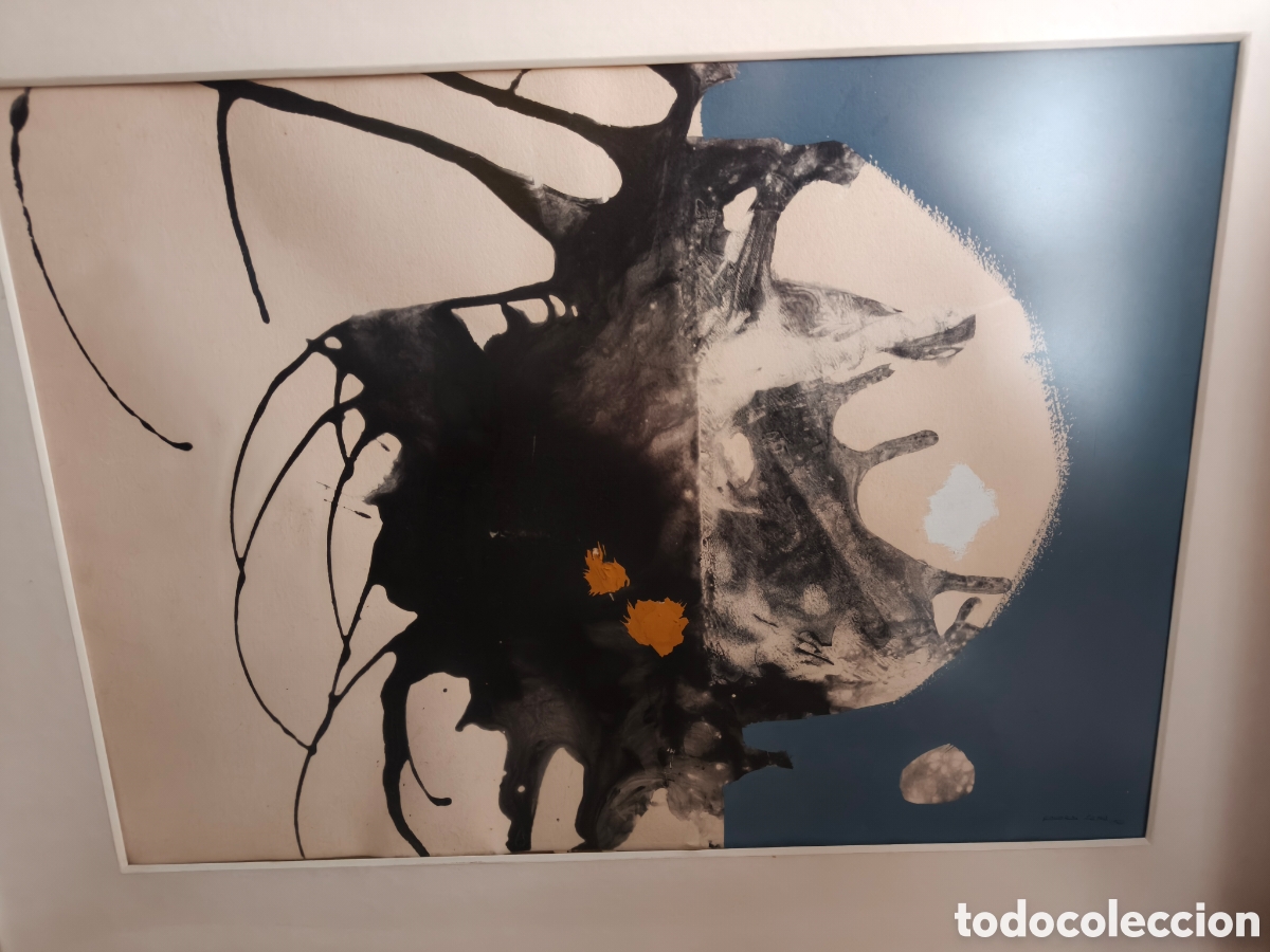 Arte: Eduardo Sanz &ndash; obra en aguatinta y acuarela sobre papel de 1961