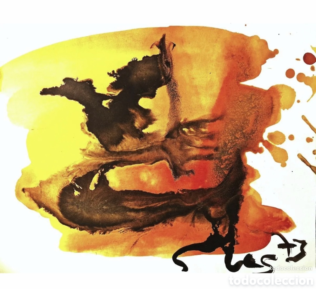 Arte: Steven LAWRENCE SLES (New Jersey,1940-Tucson,2008) &rdquo;Sin t&iacute;tulo&rdquo; acuarela 821.5 x 27.5) Valencia 1973