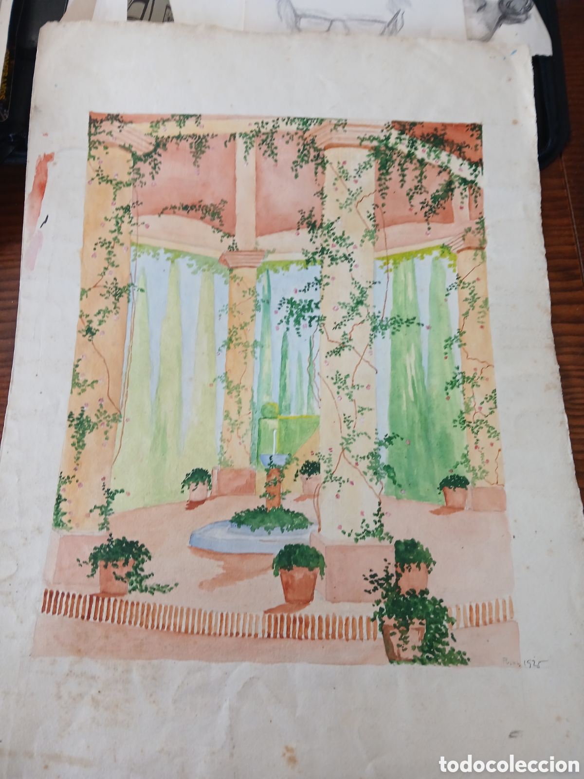 Arte: Acurela firmado pujol