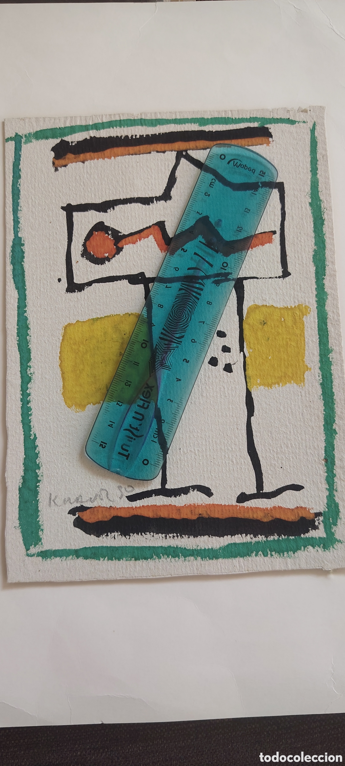 Arte: Krauel &ndash; Obra original firmada y fechada 1990