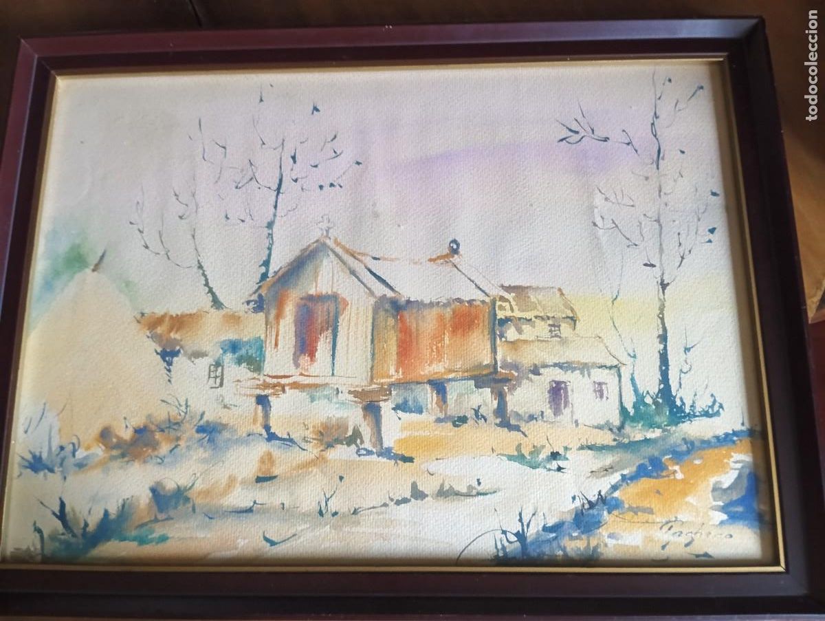 Arte: Gerardo Isaac Pacheco. Paisaje. Pintor gallego.