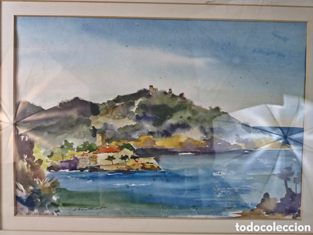 Arte: Paisaje acuarela por Amadeu Fontanet
