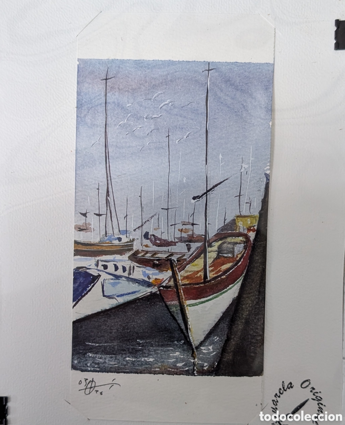 Arte: Acuarela original Tom&aacute;s P&eacute;rez