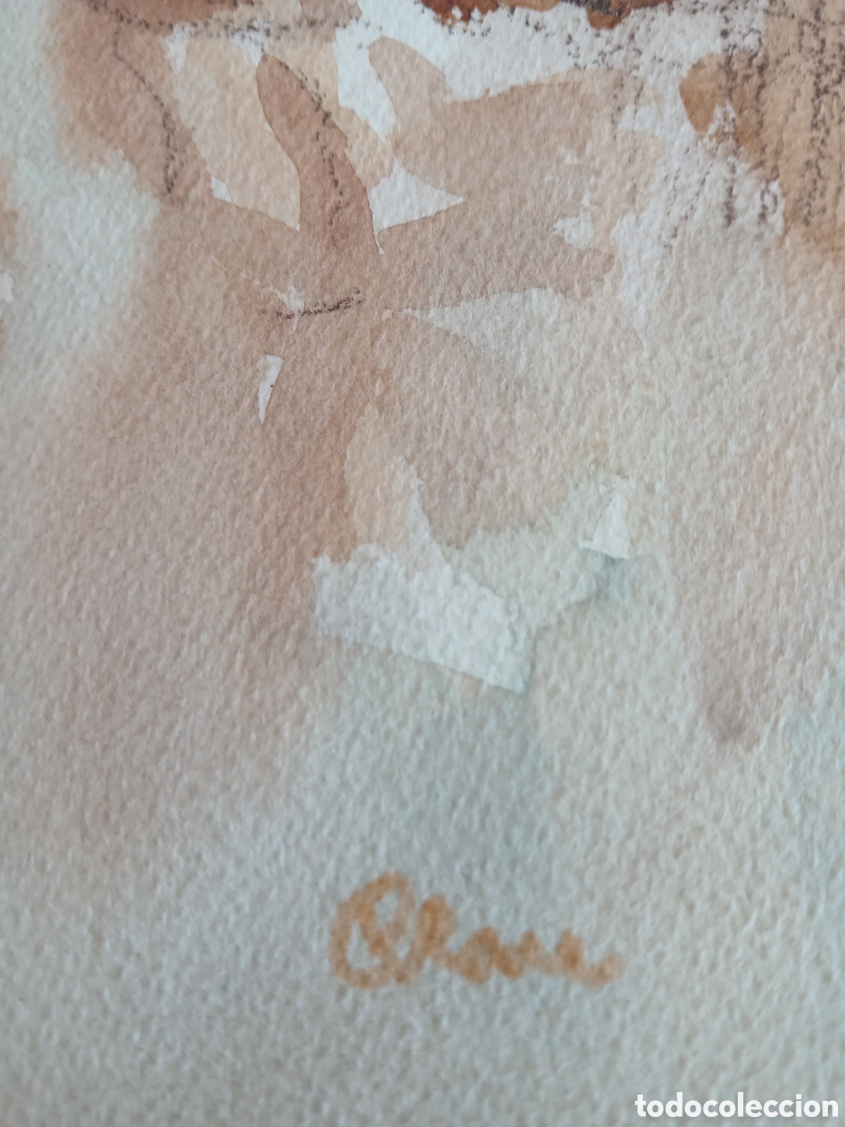 Arte: Aguada firmado sin identificar - Foto 2