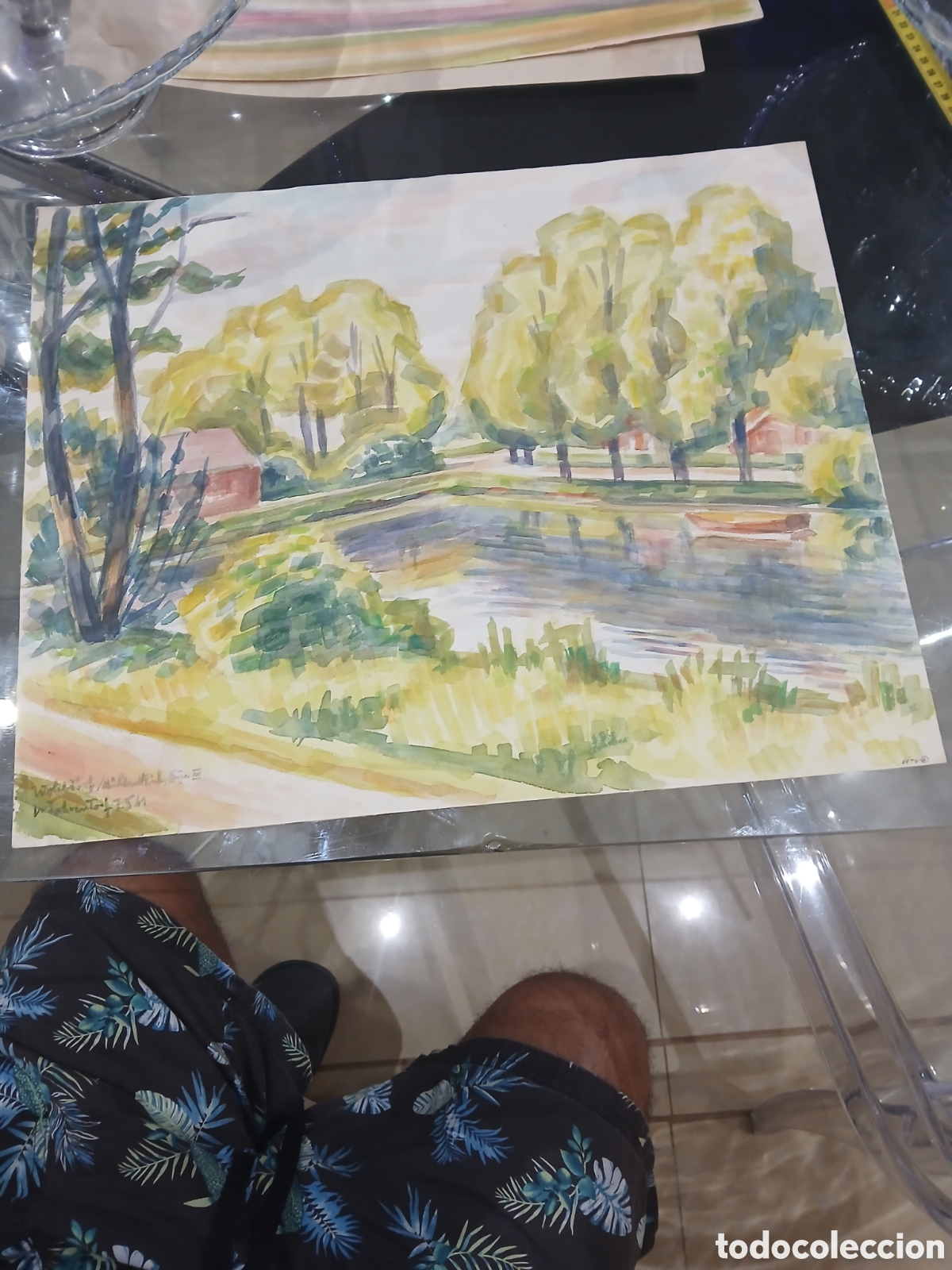 Arte: Acurela firmado sin identificar