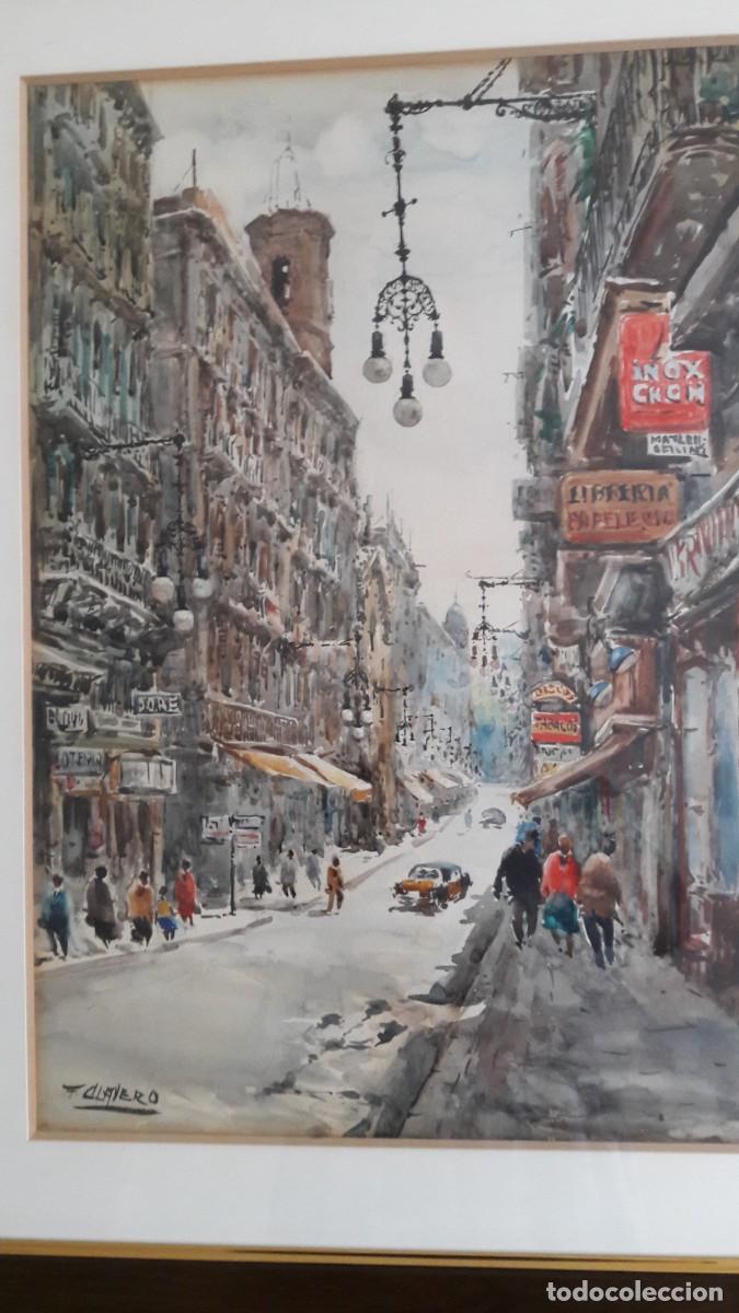 Arte: Acuarela de Francisco Clavero