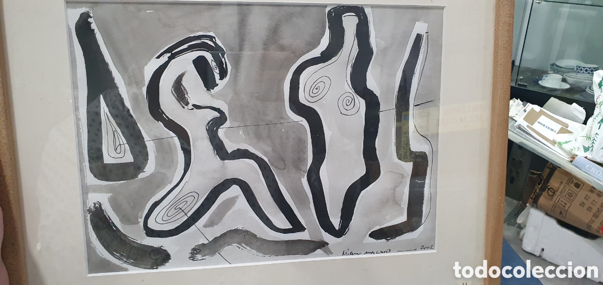 Arte: Miguel Melero (Pontevedra, 1961). Acuarela. (L135)