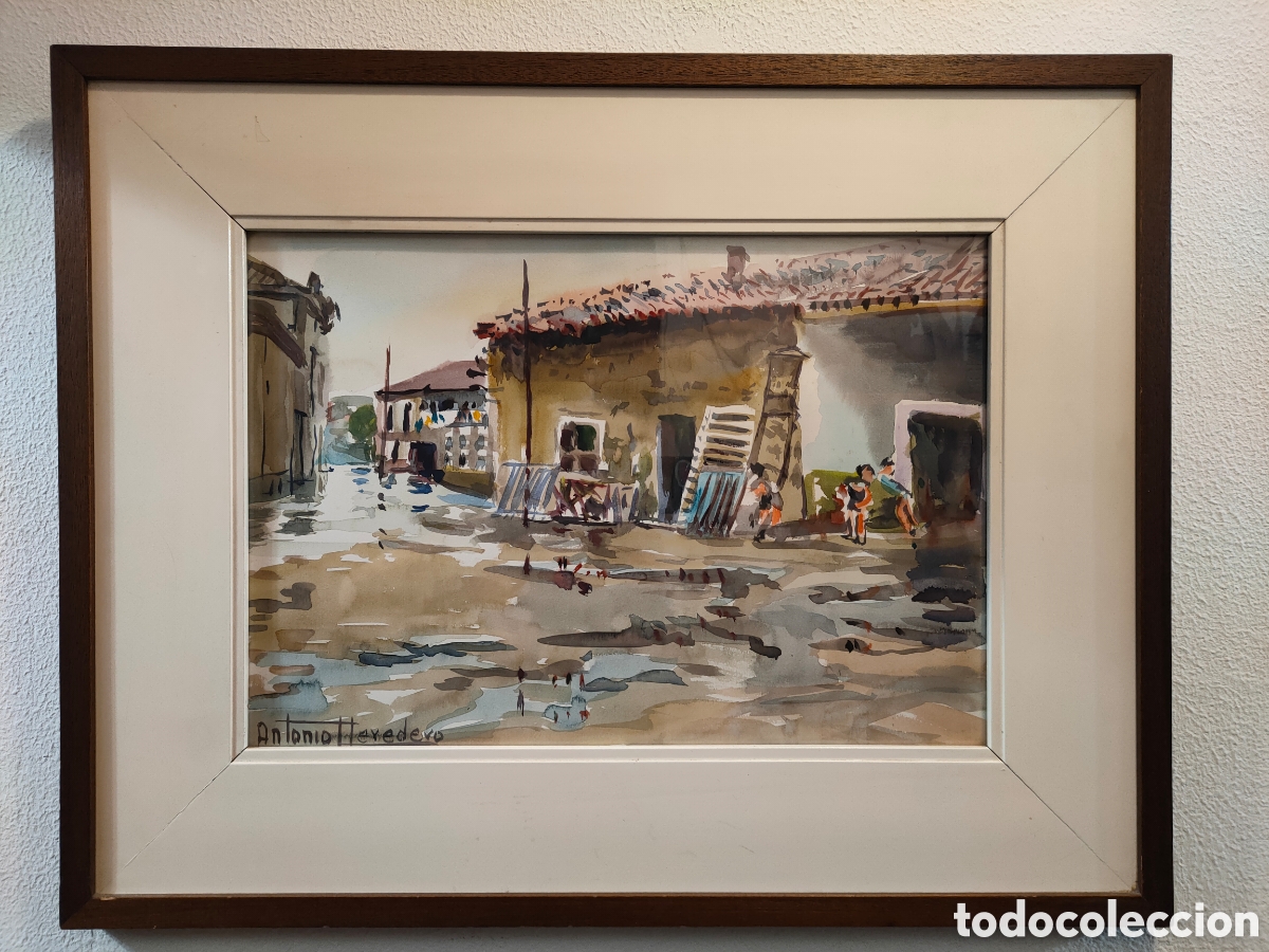 Arte: Acuarela de Antonio Heredero