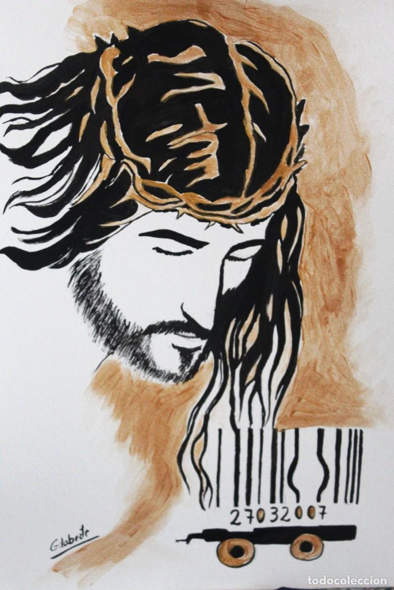 Art: Cristo obra de Mercedes Gilaberte