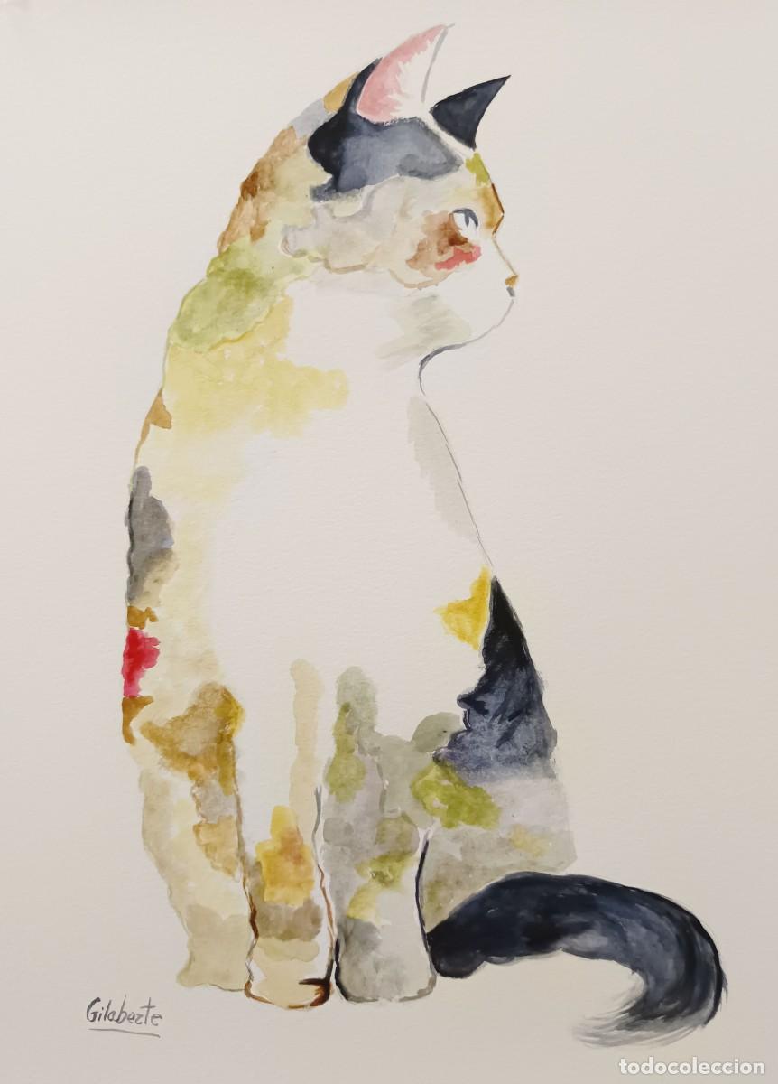 Kunst: Gato obra de Mercedes Gilaberte