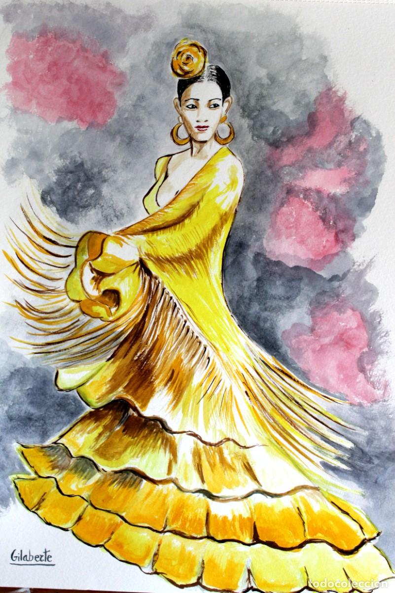 Kunst: Bailaora obra de Mercedes Gilaberte