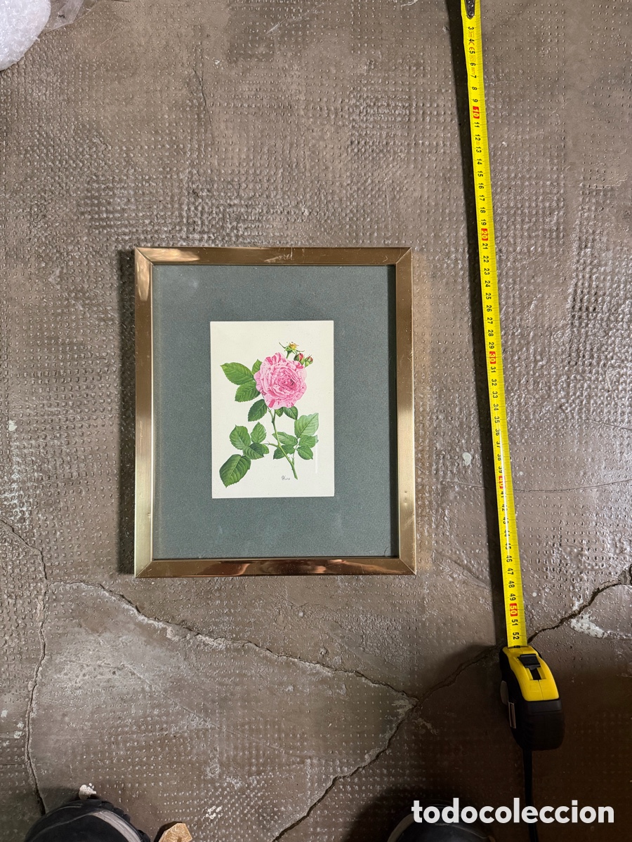 Arte: Acuarela de Flores Enmacada - Foto 6