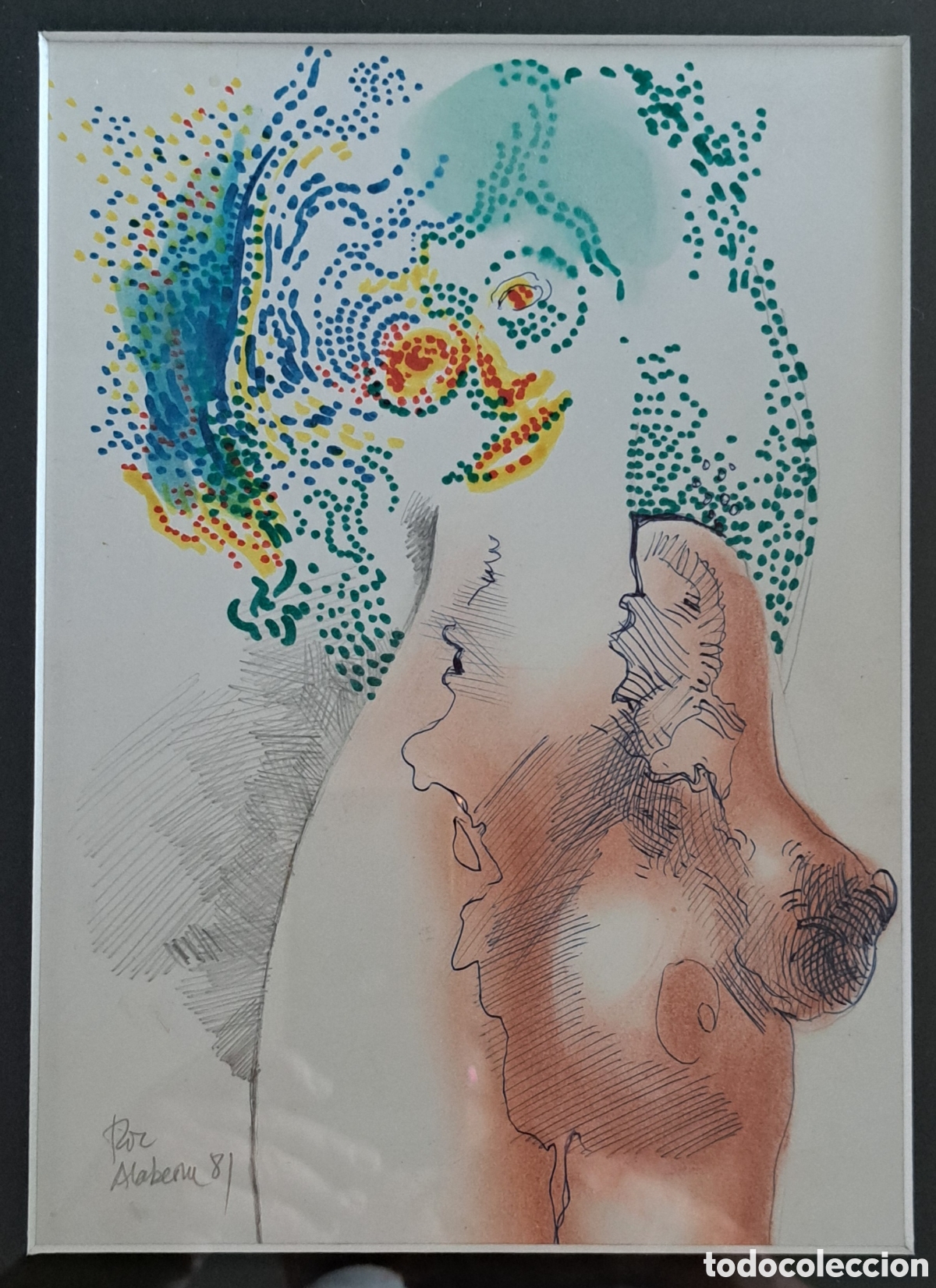 Arte: Cuadro T&eacute;cnica mixta (acuarela...) de Roc Alabern