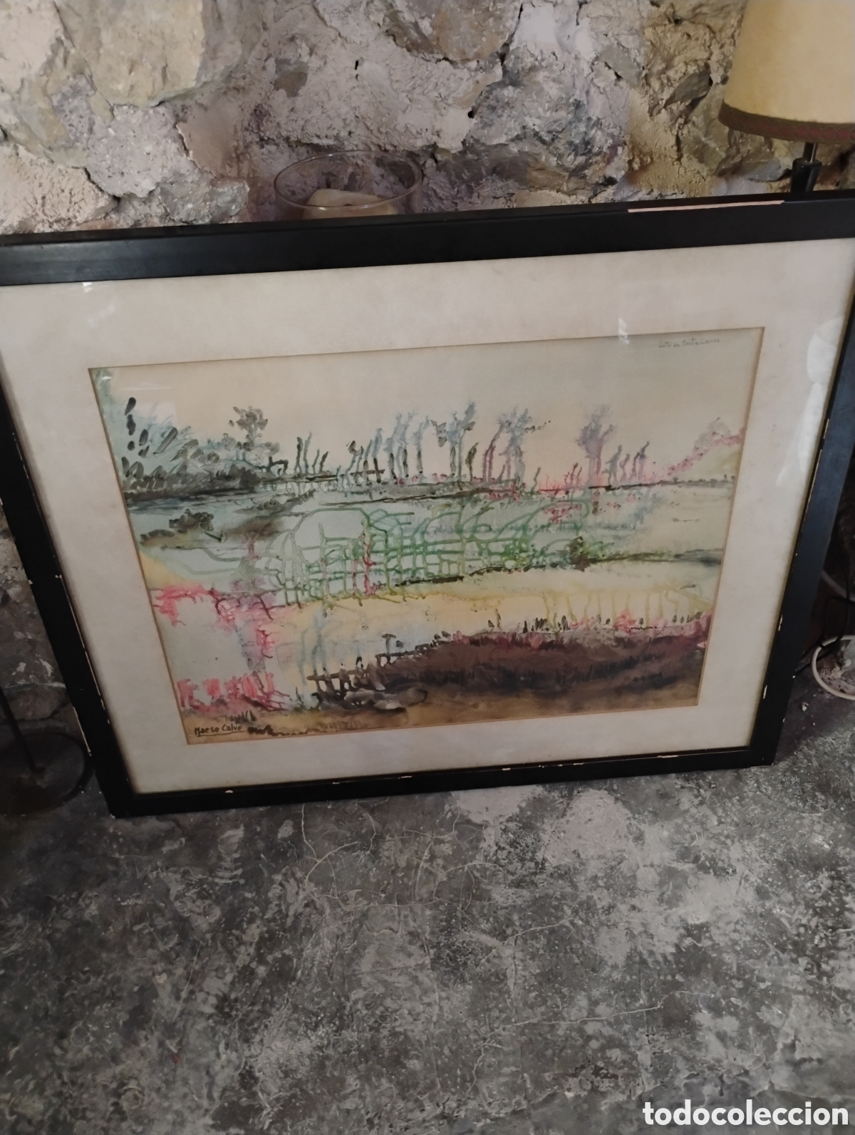 Arte: Acuarela original Maese Calvo
