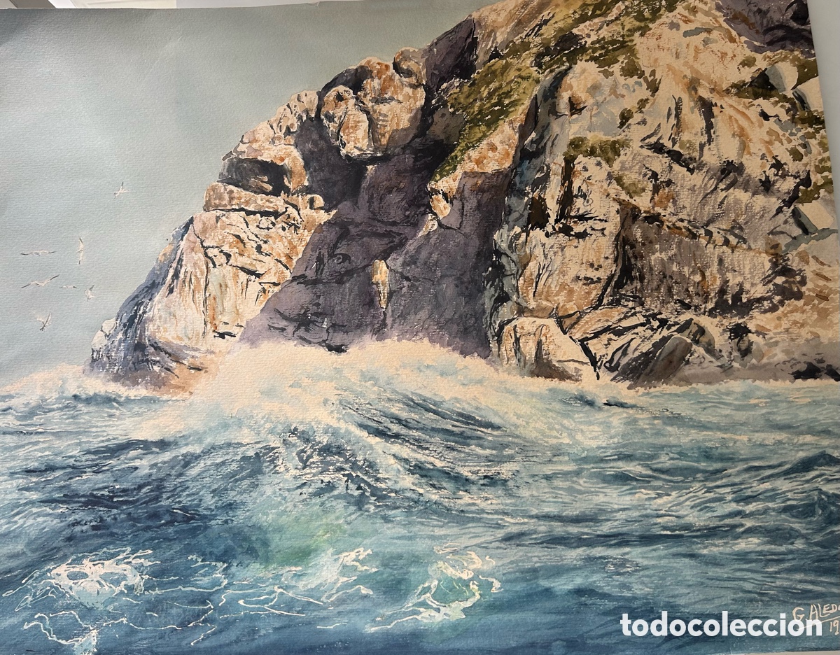Arte: ACUARELA ORIGINAL DE G ALEDO