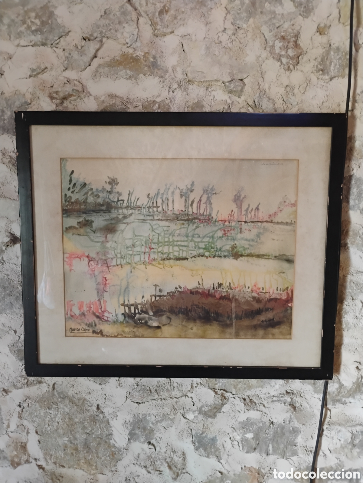 Arte: Acuarela original Maese Calvo