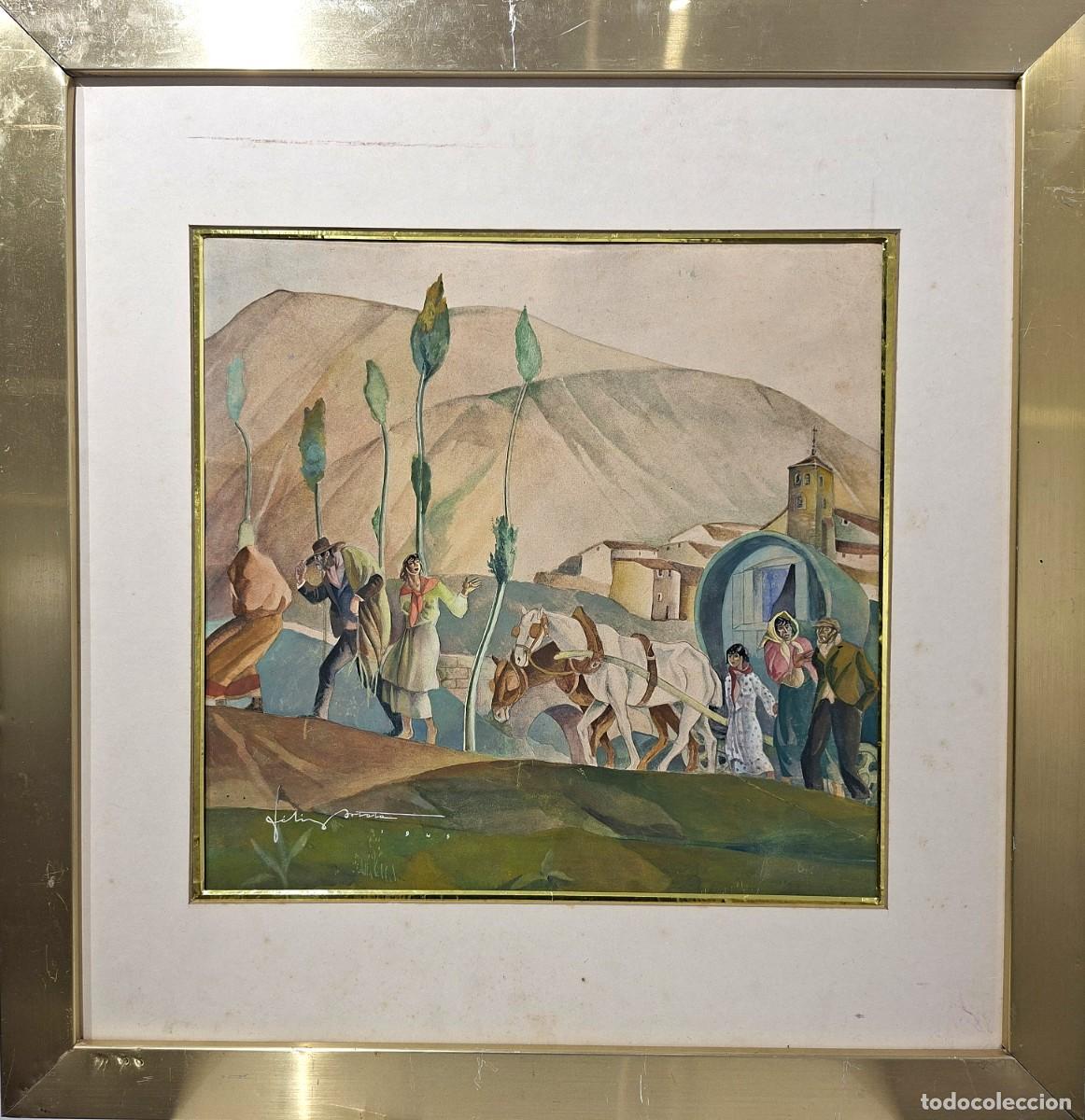 Arte: Gouache y acuarela FELIX ARTETA
