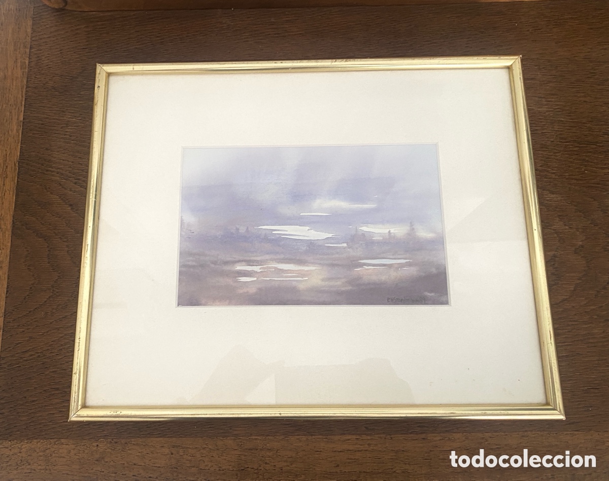 Arte: Acuarela vintage abstracta - Foto 2