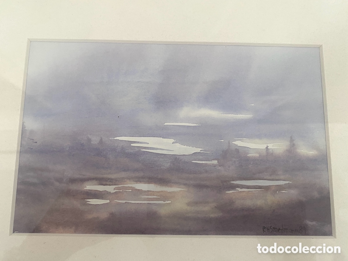 Arte: Acuarela vintage abstracta - Foto 5
