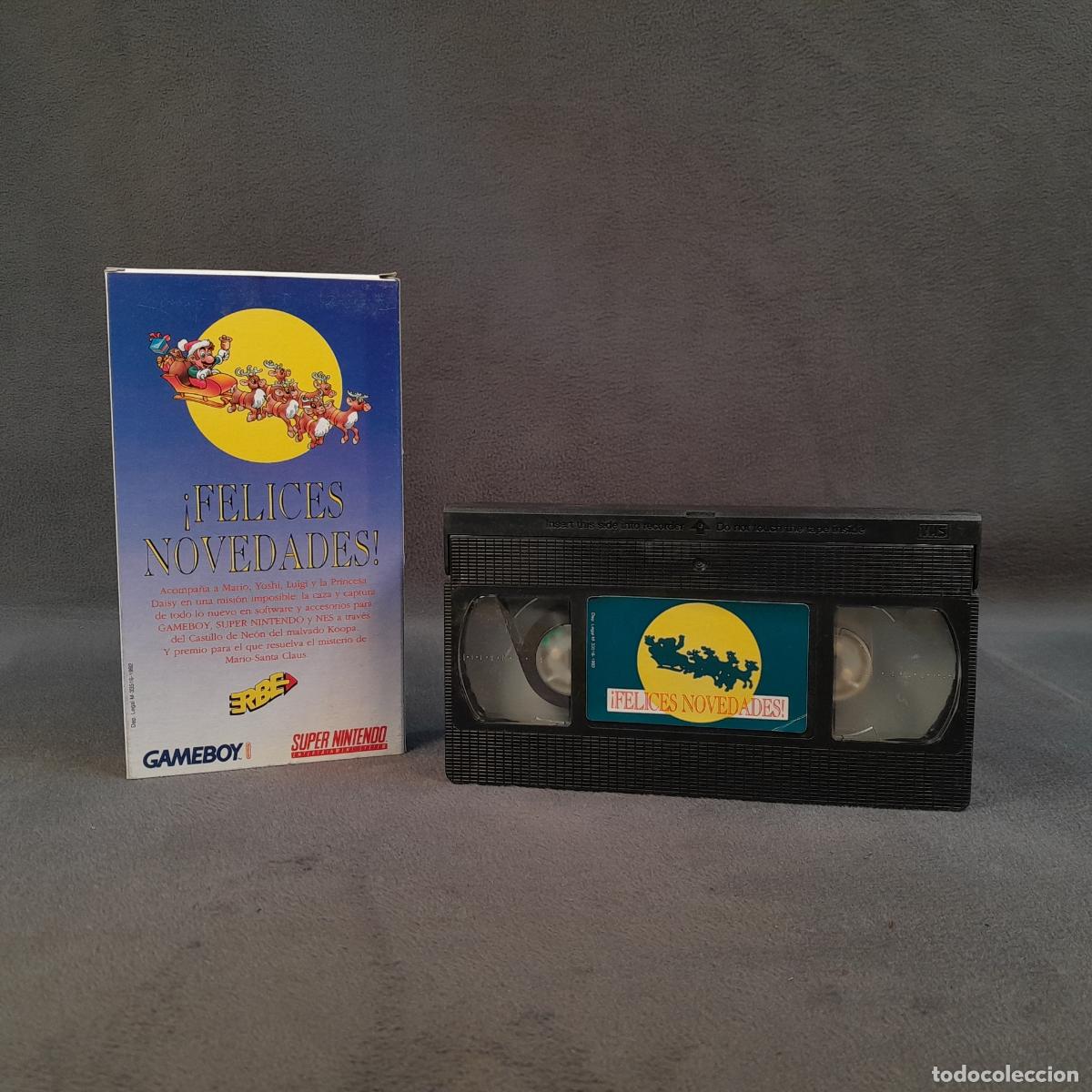 Arte: VJ-50. V&Iacute;DEO VHS &iexcl;FELICES NOVEDADES! ERBE. PL&Aacute;STICO Y CART&Oacute;N. A&Ntilde;O 1992