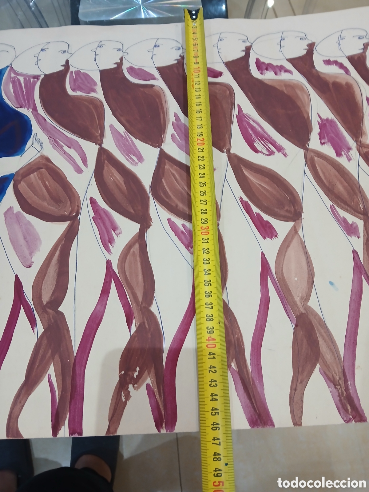 Arte: Dibujo original sin firma - Foto 5