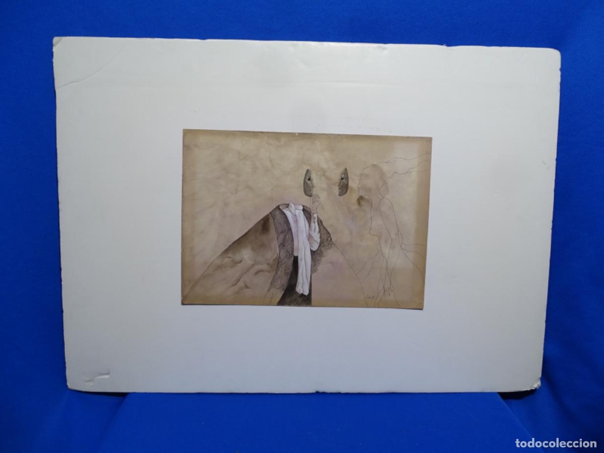 Arte: ACUARELA SOBRE CARTULINA PEGADO A POLIESPAM BARTOLOM&Eacute; LIARTE.
