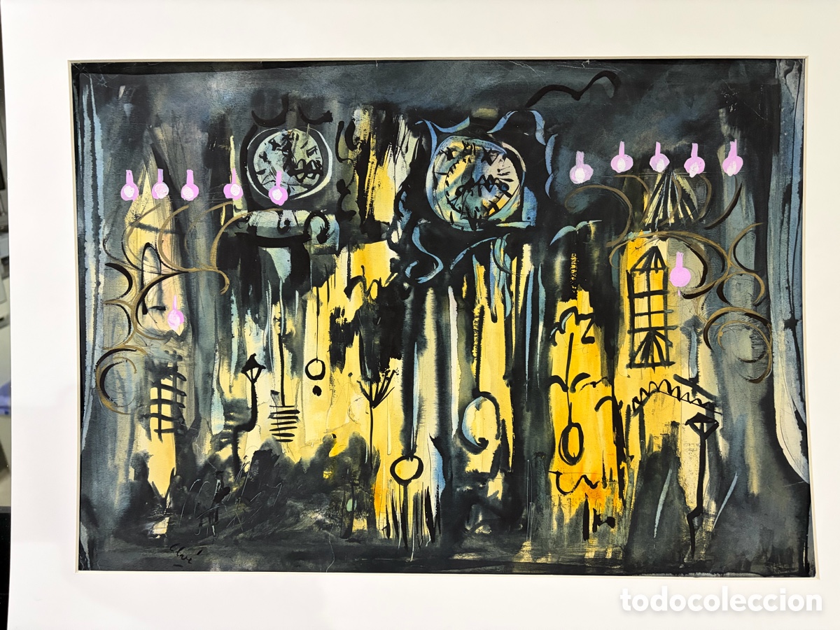 Arte: Antoni clav&eacute; - firmado - Foto 2