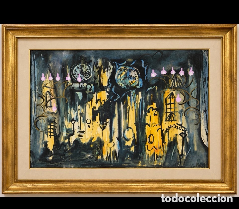 Arte: Antoni clav&eacute; - firmado