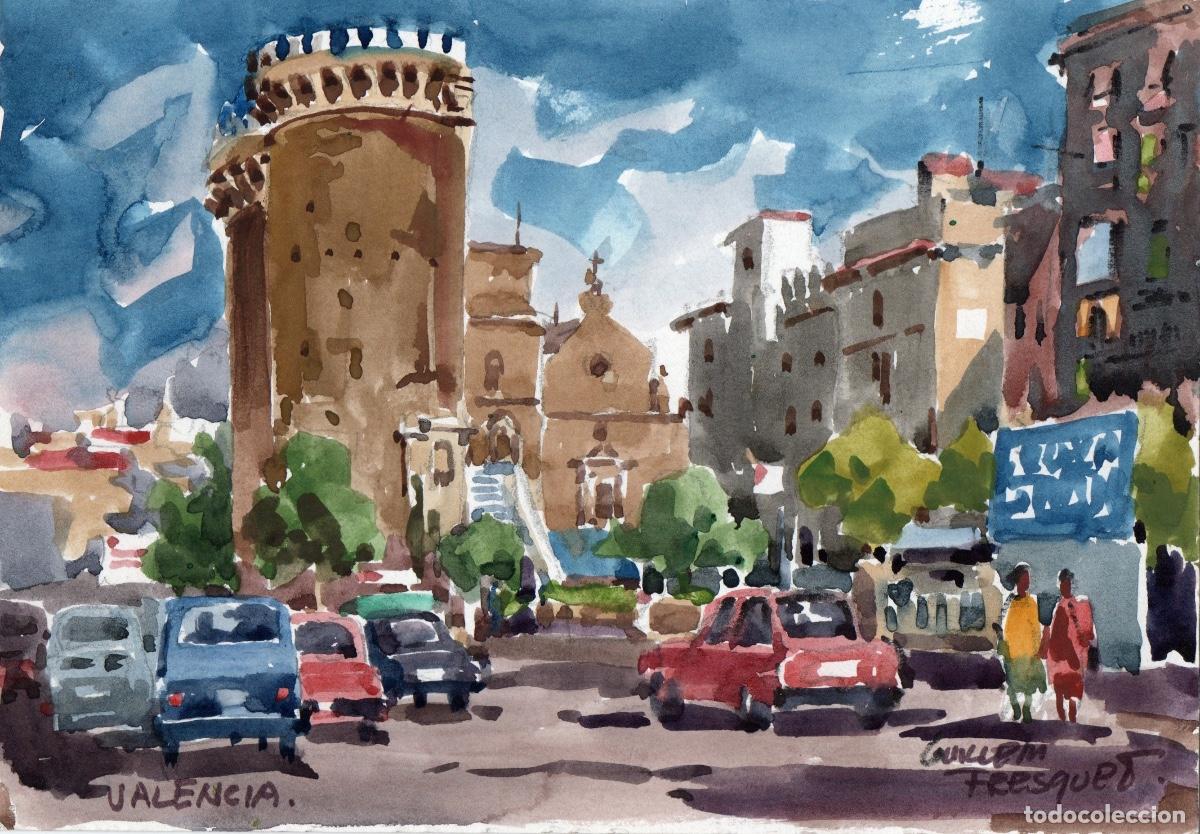 Arte: GUILLEM FRESQUET ACUARELA Y ROTULADOR VALENCIA
