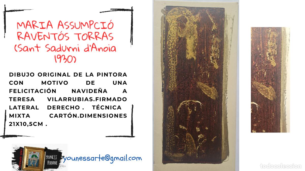 Arte: MARIA ASSUMPCI&Oacute; RAVENT&Oacute;S TORRAS (Sant Sadurni d&rsquo;Anoia 1930)