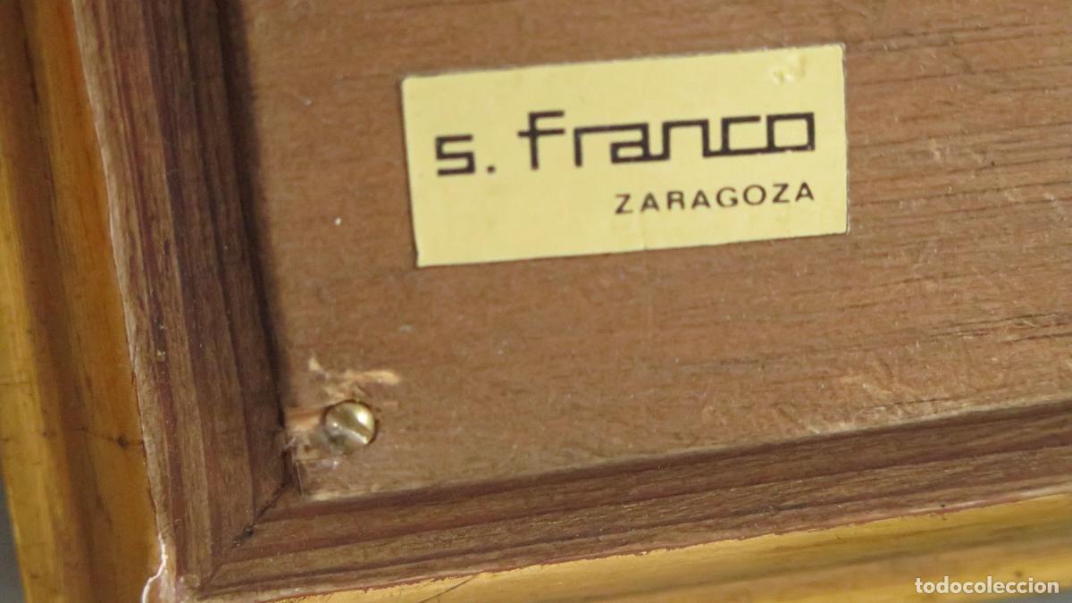 Arte: BODEGON. ESMALTE. &iquest;SIMON FRANCO ZARAGOZA?. - Foto 6