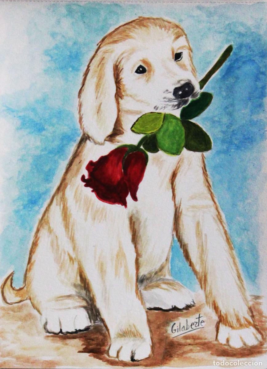 Arte: Perrito obra de Mercedes Gilaberte