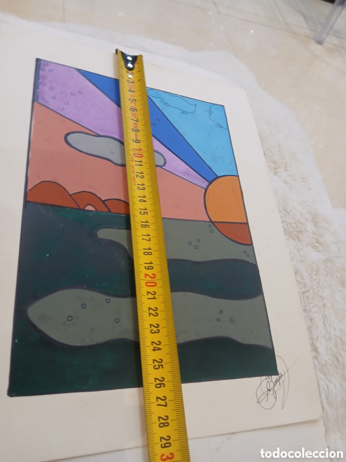 Arte: Rosa yague acurela original - Foto 4