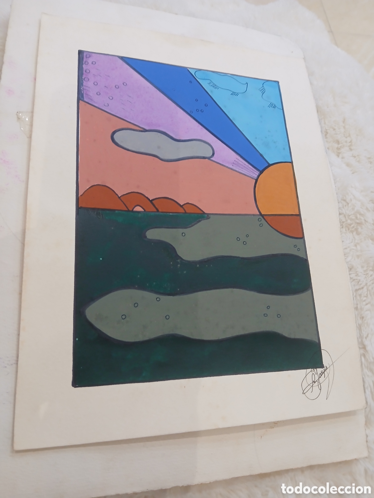 Arte: Rosa yague acurela original - Foto 1