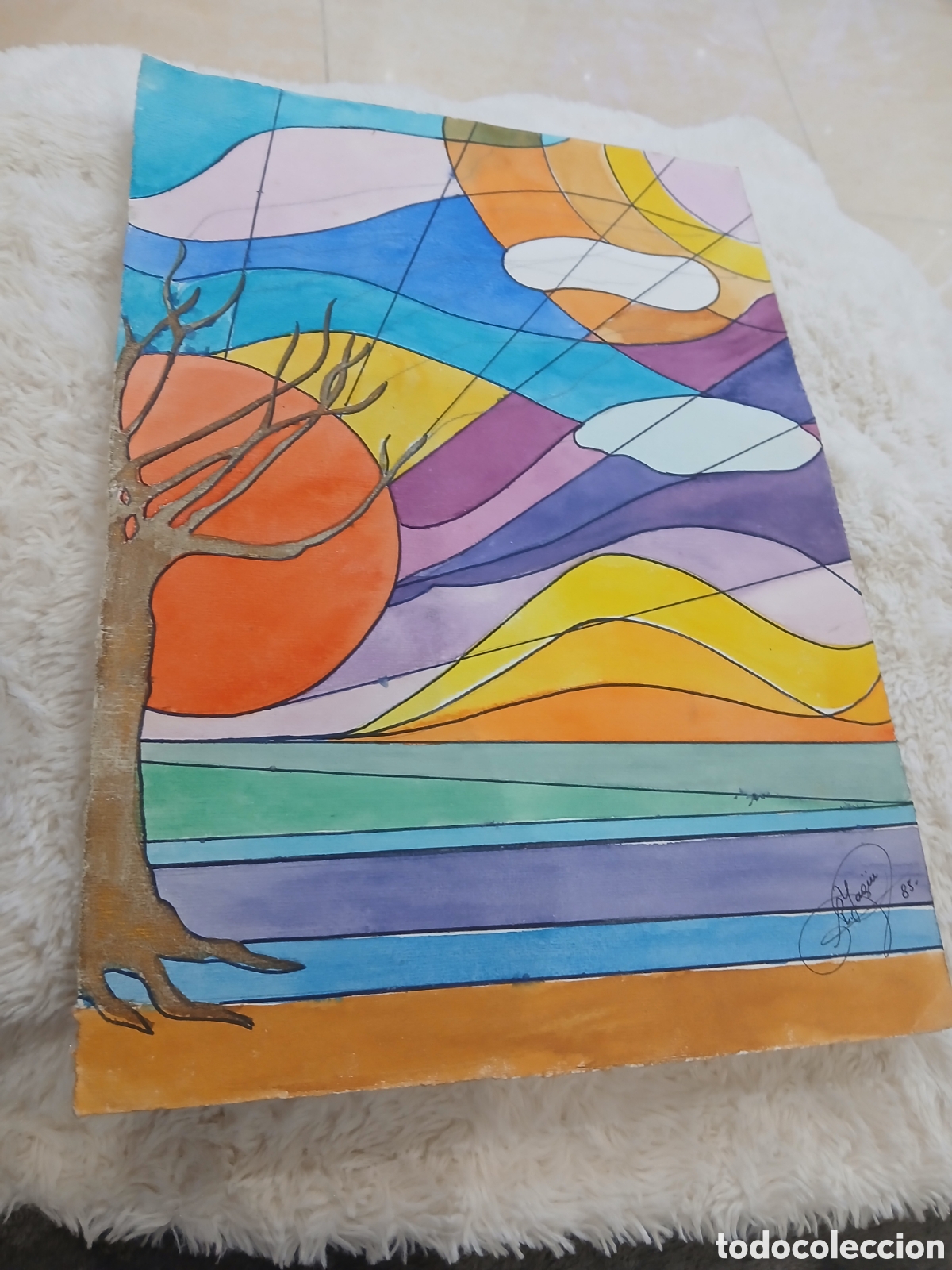 Arte: Rosa yague acurela original - Foto 1