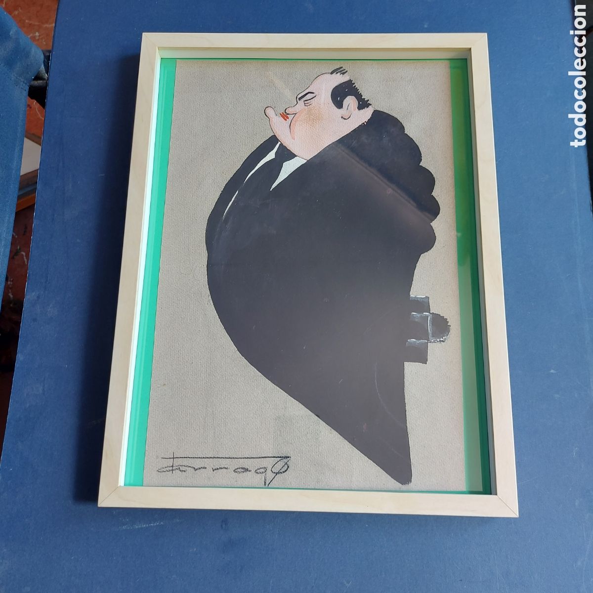 Arte: FARRAG&Oacute; &rdquo;CARICATURA PERSONAJE EPOCA&rdquo;