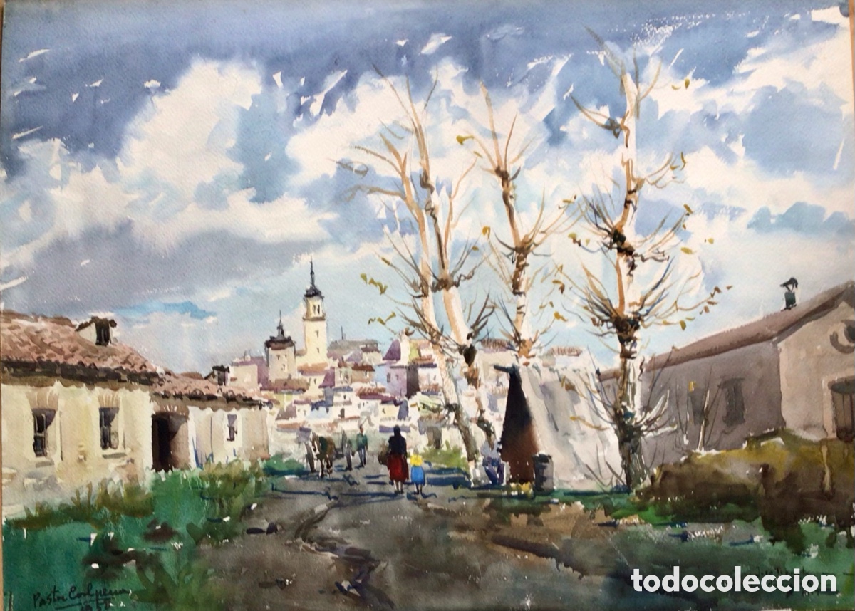 Arte: Acuarela Vicente Pastor Calpena