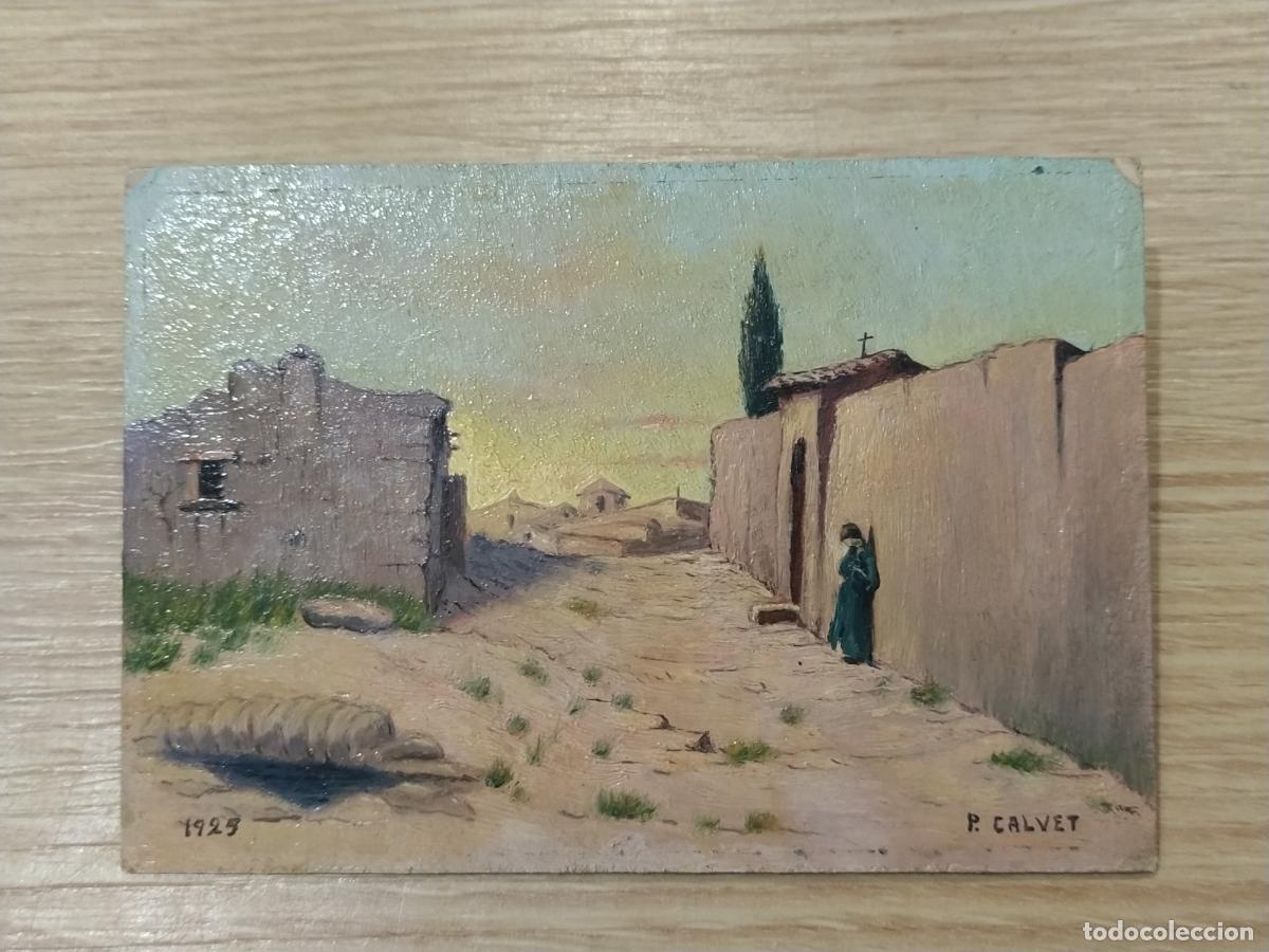 Arte: PINTURA ORIGINAL A MANO -(V-28.517)