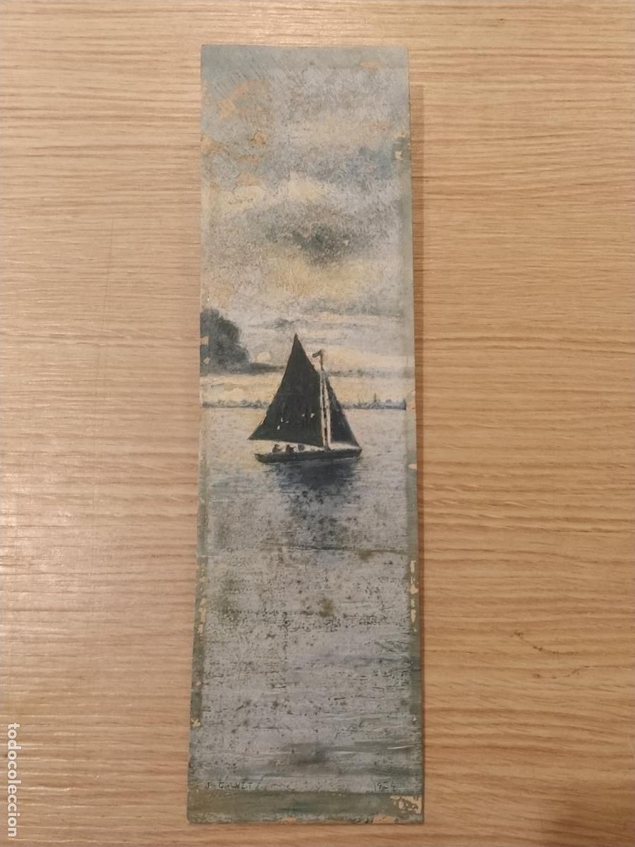 Arte: PINTURA ORIGINAL A MANO -(V-28.517)
