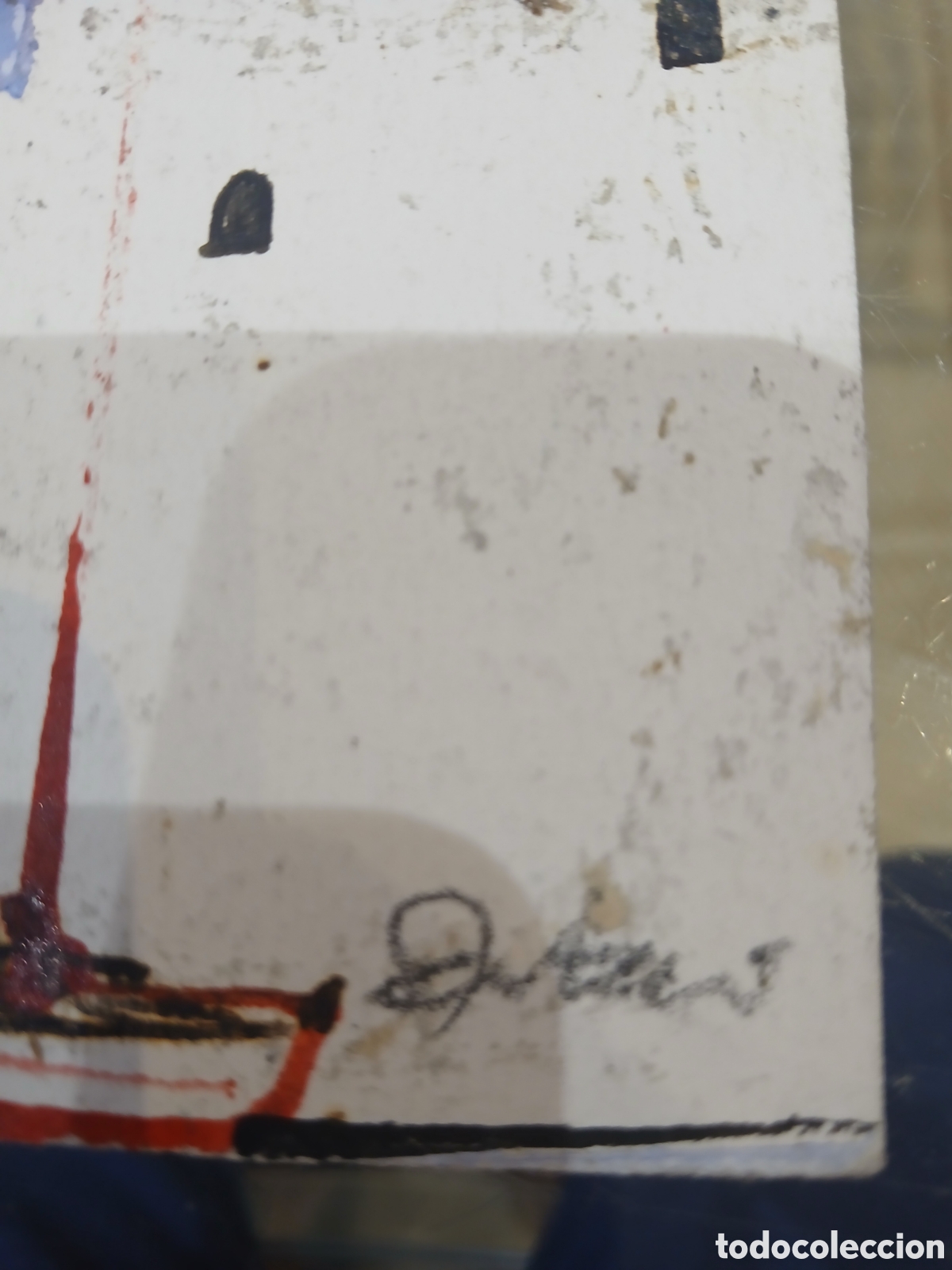 Arte: Acurela firmado sin identificar - Foto 2