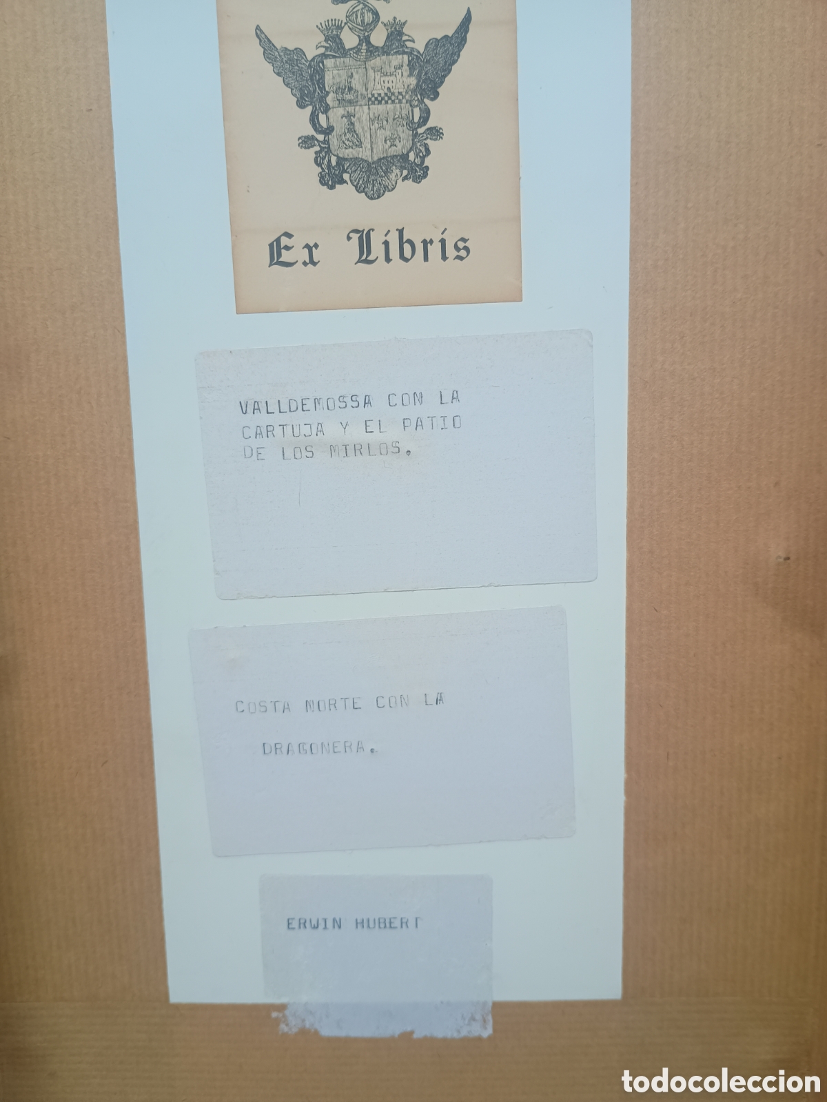 Arte: Cuadro con Ex libris de Erwin Hubert - Foto 14