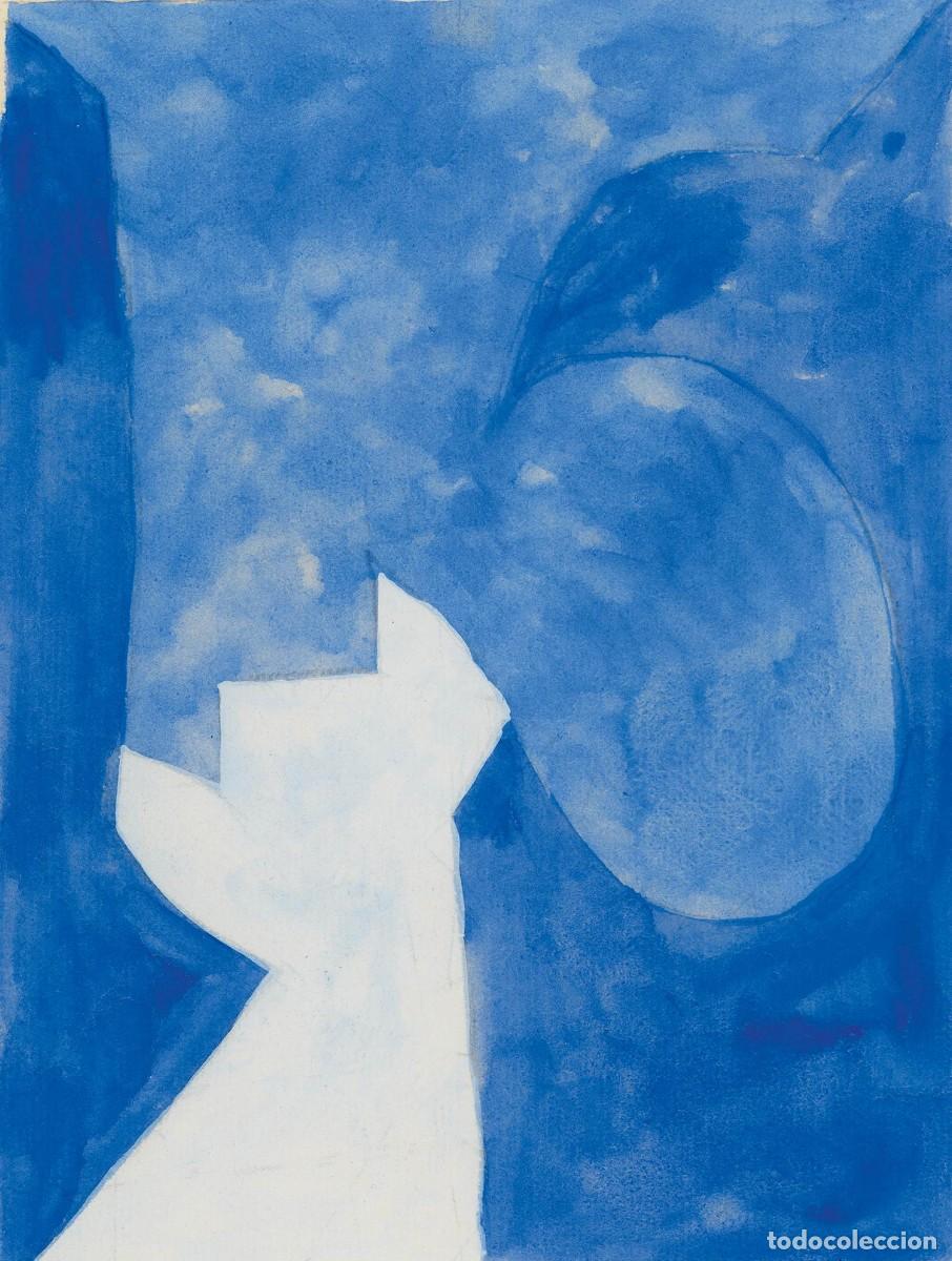 Arte: Serge Poliakoff &ndash; Composition abstraite, 1959 &ndash; Gouache sobre papel