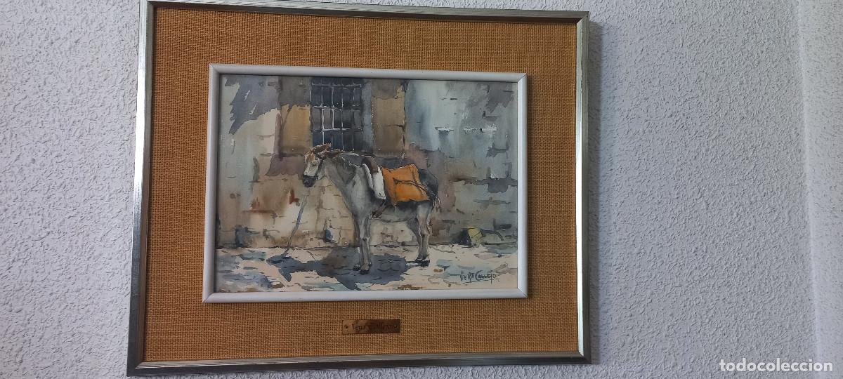 Arte: Acuarela original de la famosa acuarelista madrile&ntilde;a Vera Callejo