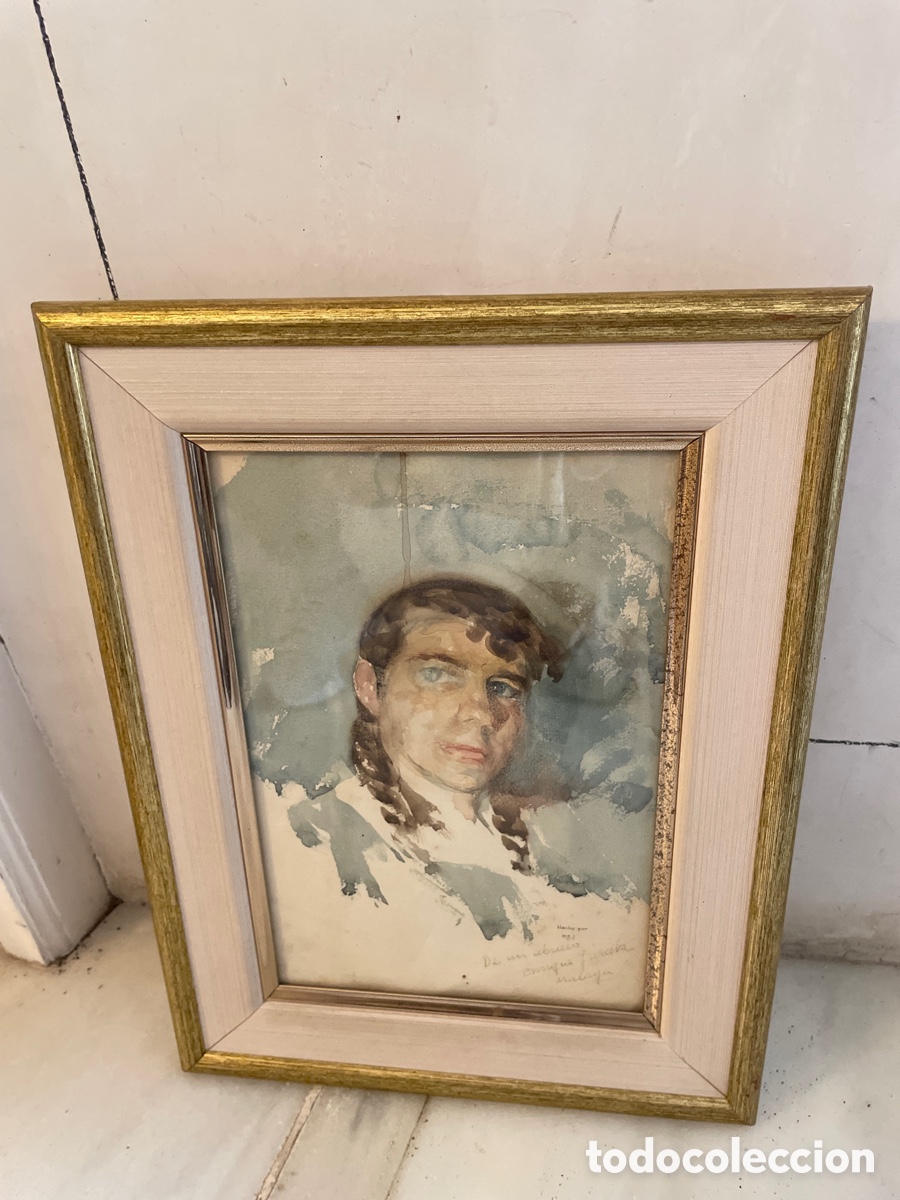 Arte: Acuarela de Enrique Jaraba finales siglo XIX