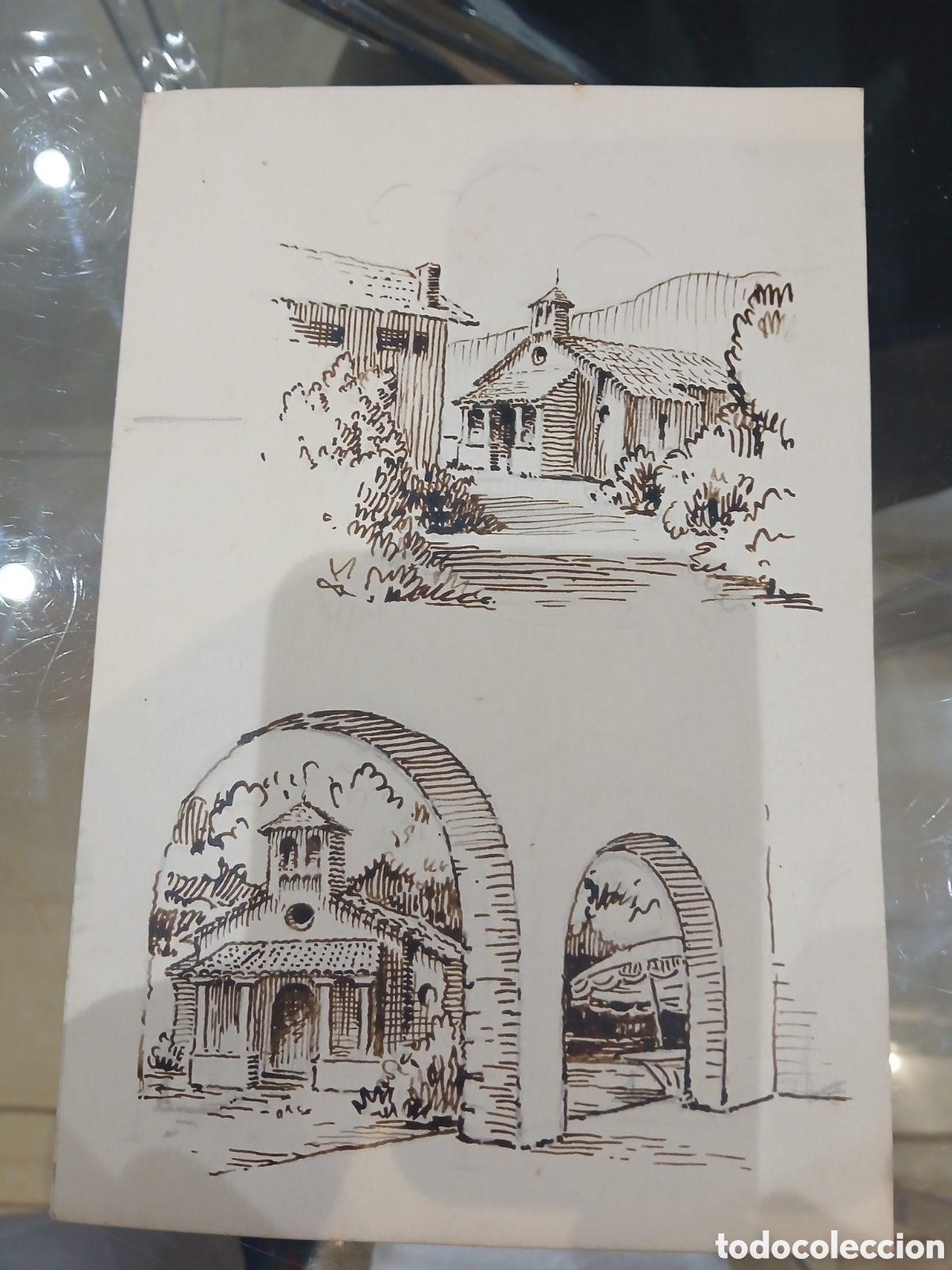 Arte: Dibujo a tinta muy bonito - Foto 1
