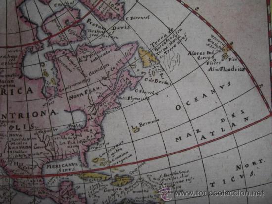 Arte: Mapa de Am&eacute;rica de Cluver, 1661 - Foto 6