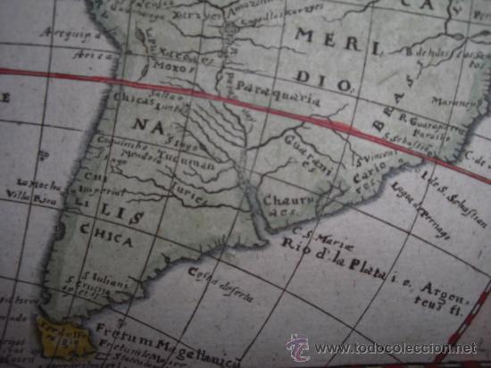 Arte: Mapa de Am&eacute;rica de Cluver, 1661 - Foto 12