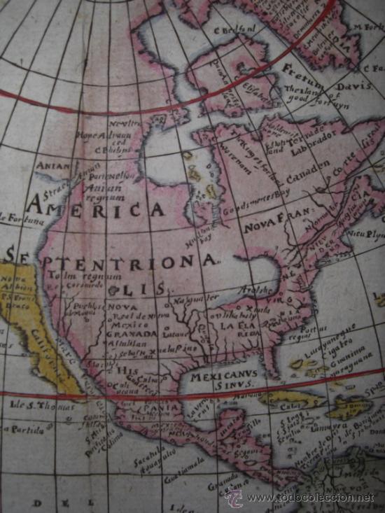 Arte: Mapa de Am&eacute;rica de Cluver, 1661 - Foto 13