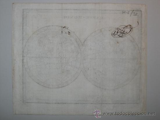 Arte: Mapa del Mundo de Faure, 1770 - Foto 5