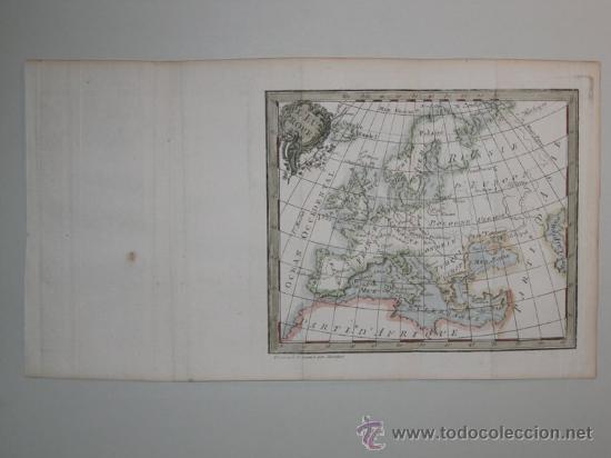 Arte: Mapa de Europa de Expilly, 1762 - Foto 2